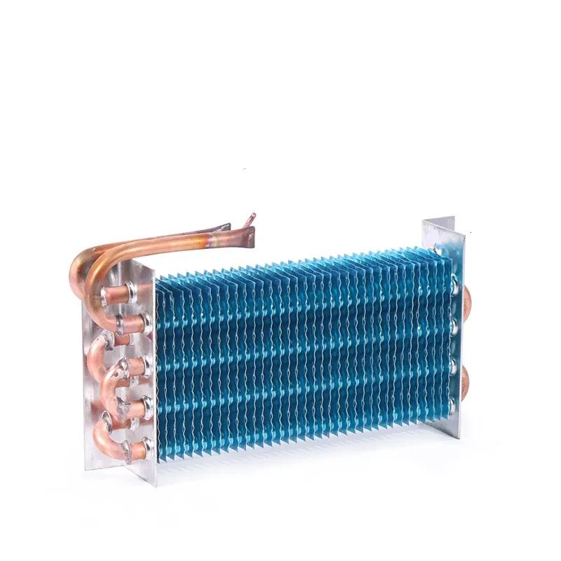 Evaporator Freezer Refrigerator Refrigerated Display Cabinet Copper Tube Fin Air-cooled Condenser 260-50-130MM