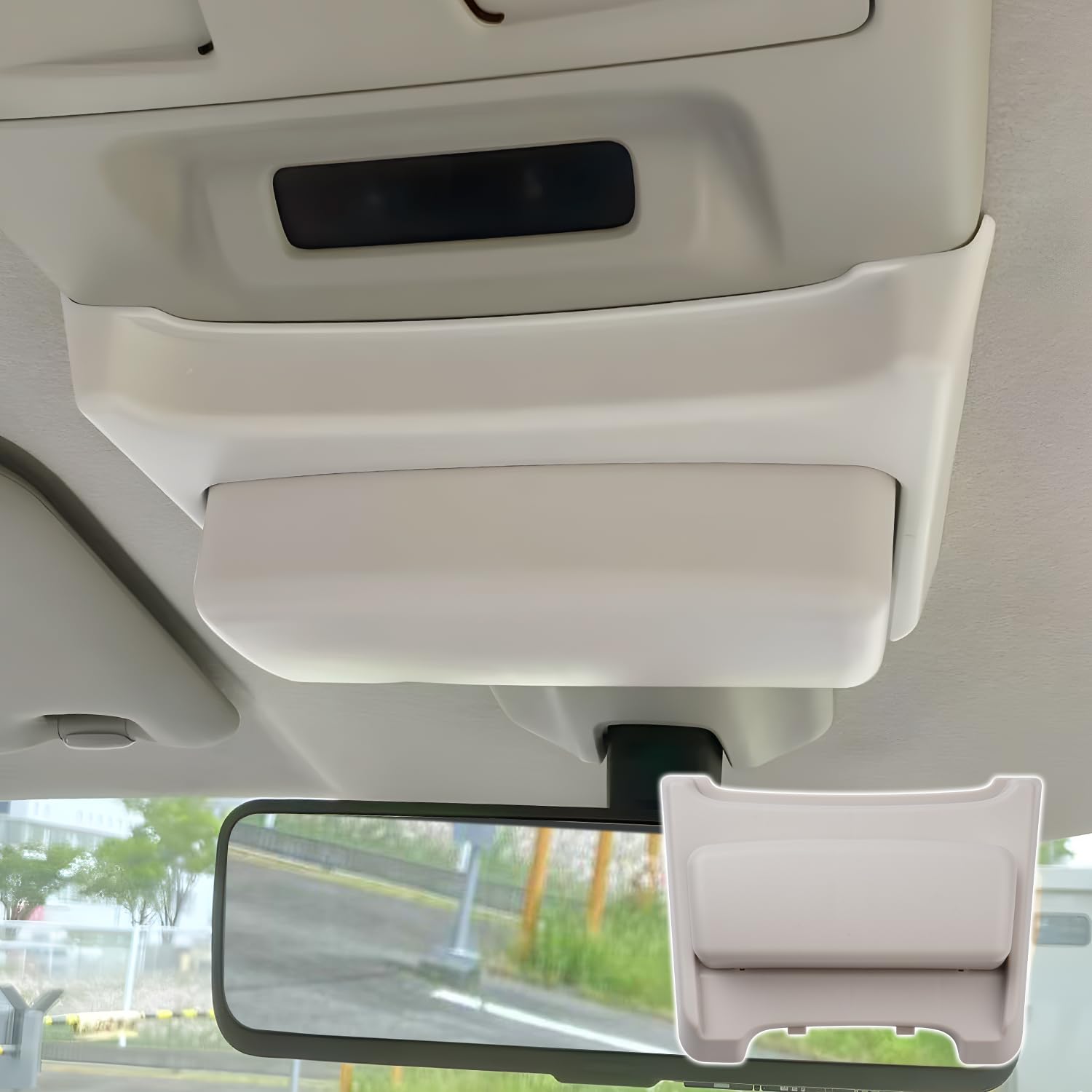 

Cartist Delica Mini Eyeglasses Holder for DELICA MINI Glasses Storage Storage Custom Interior Japanese Instruction Manual Magnetic Easy Installation