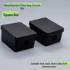 Fireproof Insulated Plastic Three-Terminal Square Junction Box