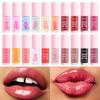 20 Farben Fruchtiges Perlen-Feuchtigkeitsspendendes Gelee-Lippenöl Langanhaltender feuchtigkeitsspendender Wasserglanz-Lipgloss Schimmernder, warmer Lippenfarbton