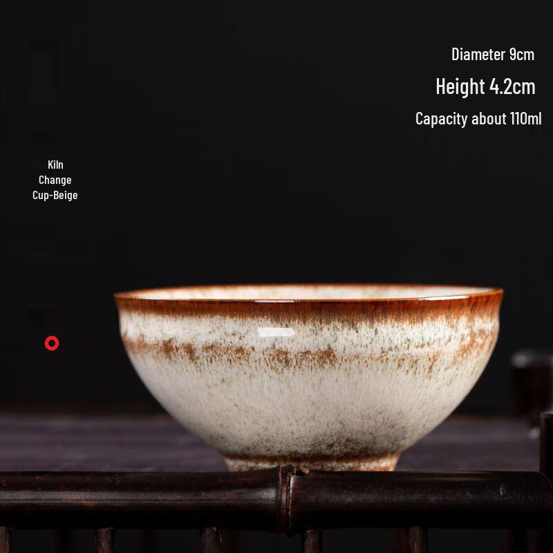 Tao Ding Xuan Four Seasons Kiln Glaze Ceramic Teacup