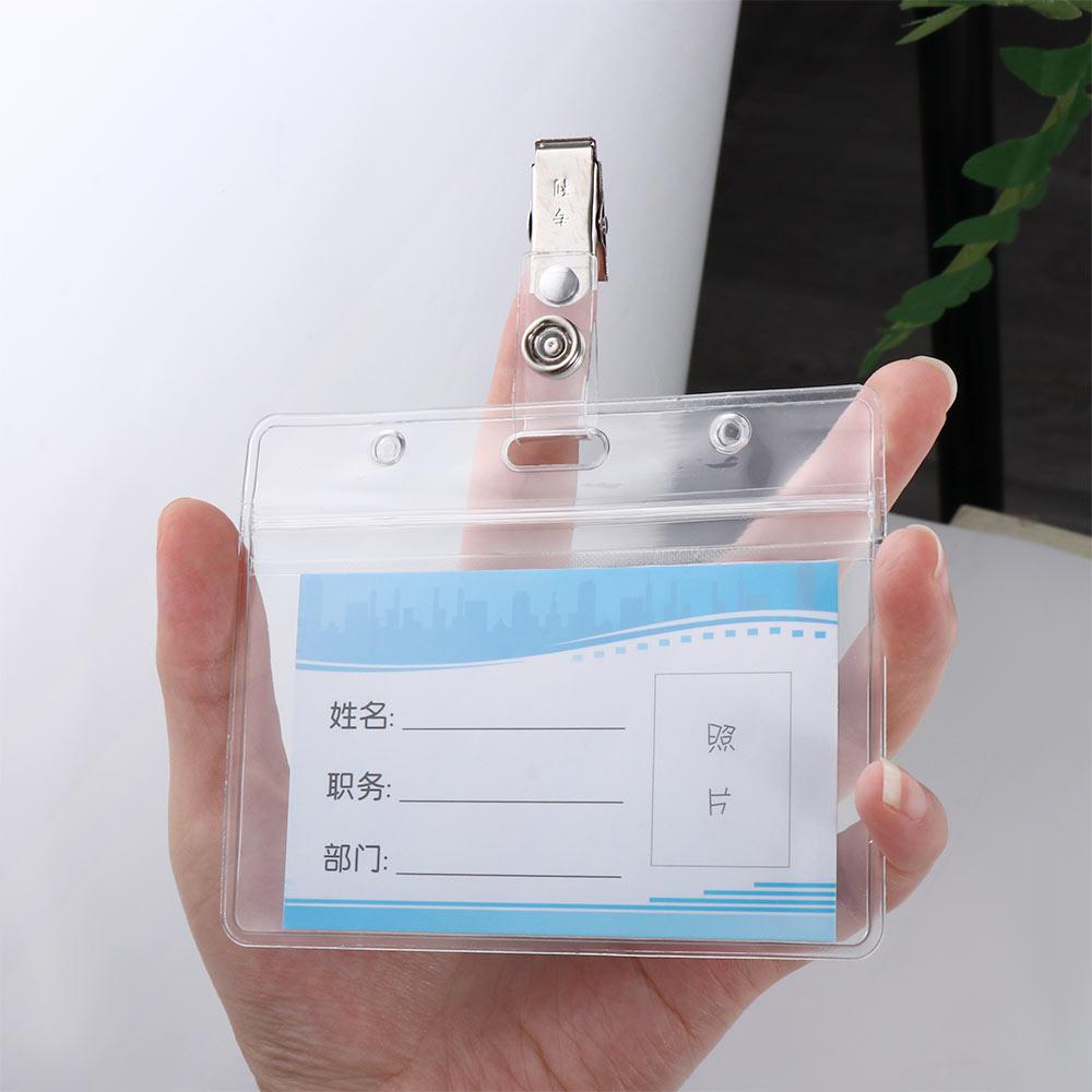Certificate Bank Card Office Supplies Badge Holders Work Card Holder Work Card Protection Cover