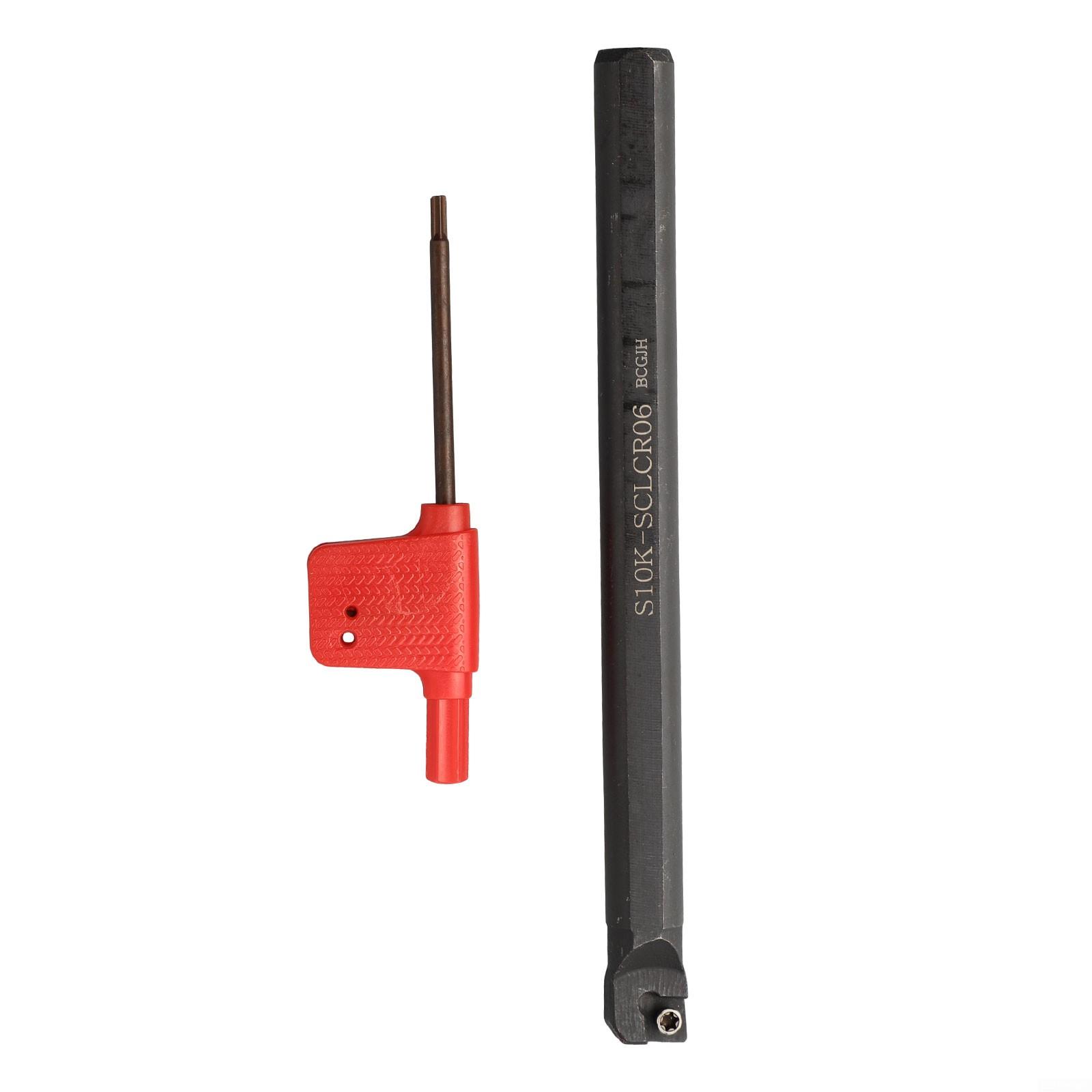 

SCLCR06 Расточная оправка 67810 мм с 10-ю пластинами CCMT060204HM для токарной обработки S10K-SCLCR06 Boring Bar