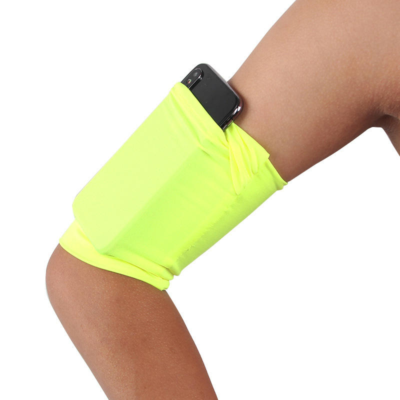 Terylene Cell Phone Armbags Universal Lightweight Running Phone Holder Portable Elastic Sports Pouch Band Outdoor Activities