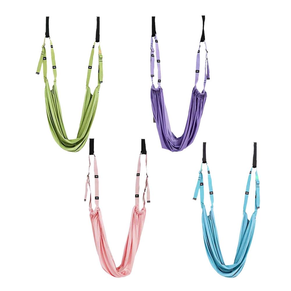 Aerial Yoga Gurt Hängematte Schaukel Stretching Anti-Schwerkraft Inversion Übungen Mehrschichtiger Gürtel Yoga Flexibilität Trainer Yoga Tools