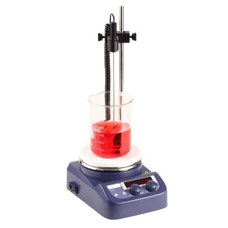 Digital Magnetic Stirrer with Temperature Control and Display