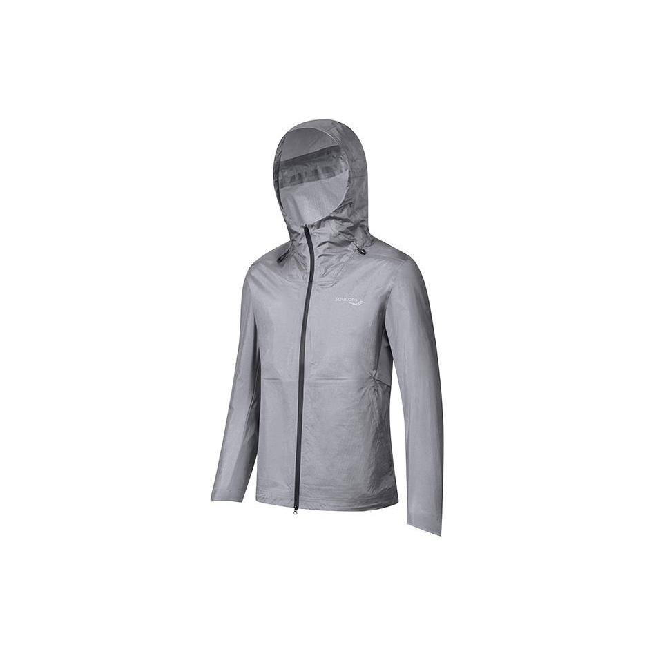 Saucony Jackets & Coats Men s Bright Gray SC2249008C-MT06 L