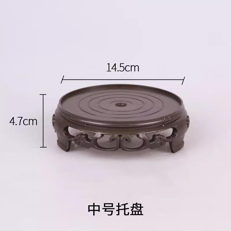 Plastic Imitation Tray for Flower Pots, Round and Square Flower Pots, Flower Holder Base, Water Tray, Multiple Colors