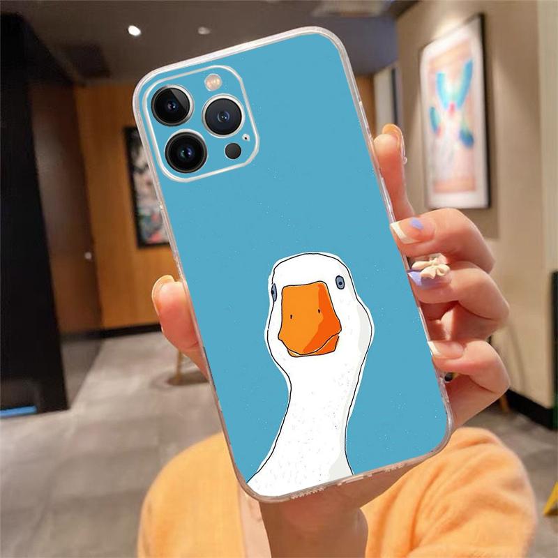 Phone Case For Iphone 17 Pro Max Air 16 15 14 13 Pro Max 15 16 Pro 15Plus Little Duck