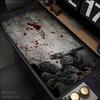 Großes Mauspade Anime Berserk Gamer Tastatur Mausepad Große Gummi Gaming Matte Guts Schwert in Berserk Mauspade PC Schreibtisch Mädchen Schrank