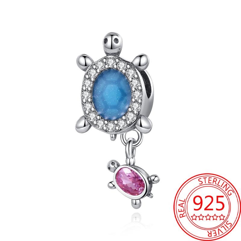 Summer Copper Sea World Kingdom Charm Pendant Beads Fit Charms Original Bracelet For Women Jewelry Making