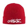 Gorillaz Čepice Čepice s bambulí Pletené čepice Pro dospělé Unisex Roztomilé Zimní čepice s lebkou Podzimní design Pružné čepice