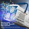 60 Holes Handheld Bubble Gun Electric Automatic Soap Blowing Machine With Led Light Outdoor Wedding Party Game Kids Toys Gifts