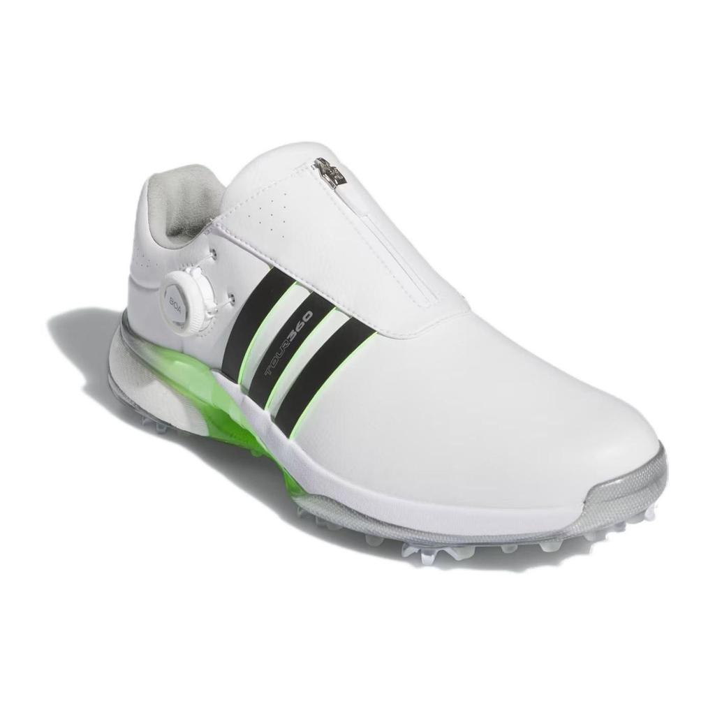 Adidas Tour360 24 Všestranné odpružení Odolné golfové boty s nízkým svrškem Pánské golfové boty Bílé IF0251