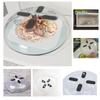 Cover Microwave Hover Food Splatter Guard Magnetic Steam Vents Kit Tool Safe Lid
