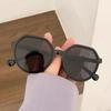 New Women Eye Protection Square Frame Sunglasses Retro Small Framed Brown Sun Glasses Ultra Light Blue Light Blocking Eyewear