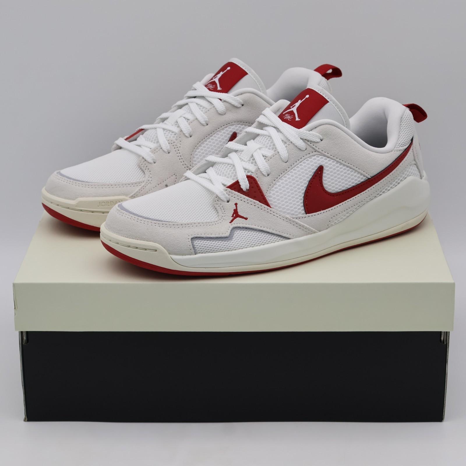 HJ6777-116 Nike Jordan CMFT Era Белый Парус Черный Varsity Red (Мужской) 12