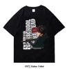 Japanese  Anime Highschool of the Dead Graphic Print T Shirt Fashion Plus Size Cotton Crew Neck Short Sleeve T Shirt Women Unisex