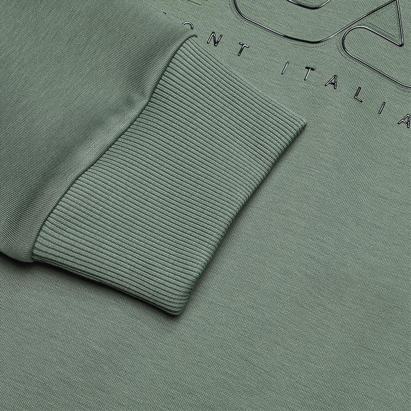 New FILA Sweatshirt Men's Dark Gray Green F11M513212FGN