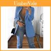 Loose Lapel Women Turndowncollar Long Sleeve Casual Blazer Outwear Women