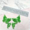 Food Grade Silicone Fondant Lace Mat for Egg Chocolate Candy Cake Decoration - Dessert Plate Silicone Printing Mold