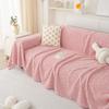 Bunny Cashmere Sofa Cushion Winter Thickened Fleece Cushion Non-Slip Leather Sofa Cover New Cover Towel