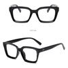 Oversized Frame Clear Lens Anti Blue-ray Reading Glasses Vintage Square Presbyopia Glasses Computer Anti Blue Light Unisex Eyeglasses