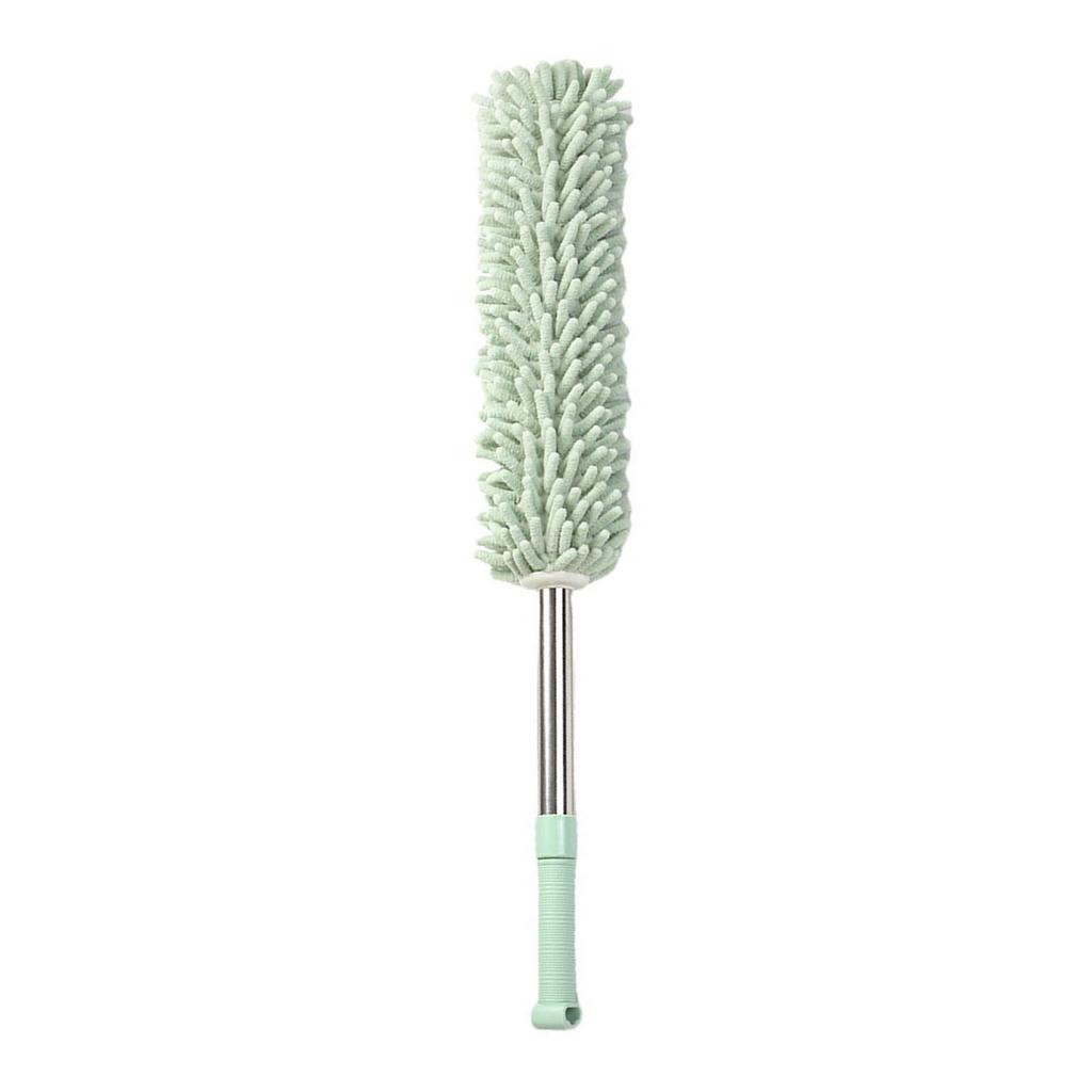 Hand Duster Detachable Washable Chenille Stainless Steel Extendable Cleaning Hand Duster for Home
