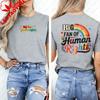 Big Fan of HuUnisex Rights TShirt Equality Empathy StateUnisext Shirt Retro Rainbow Graphic Tee Everyone Gift Liberal Anti Populism