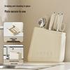 Kitchen Countertop Knife & Utensil Drainer Rack