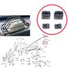 ESR558-1 Front Turn Signal Headlamp Surround Grille Bearing Fender Clamps Bracket Set for Mercedes G Class W460 W461 0009952820 0008111240