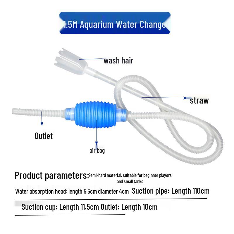 Aquarium Siphon Water Changer & Gravel Cleaner
