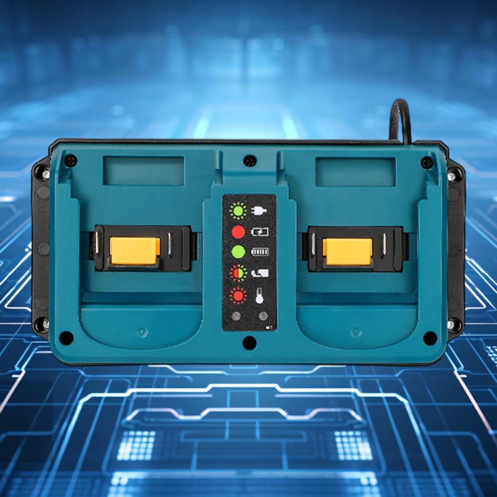 Power Tool for Makita 18V Li-ion Battery Replacement DC18RD Double Charger EU/US/UK/AU Plug