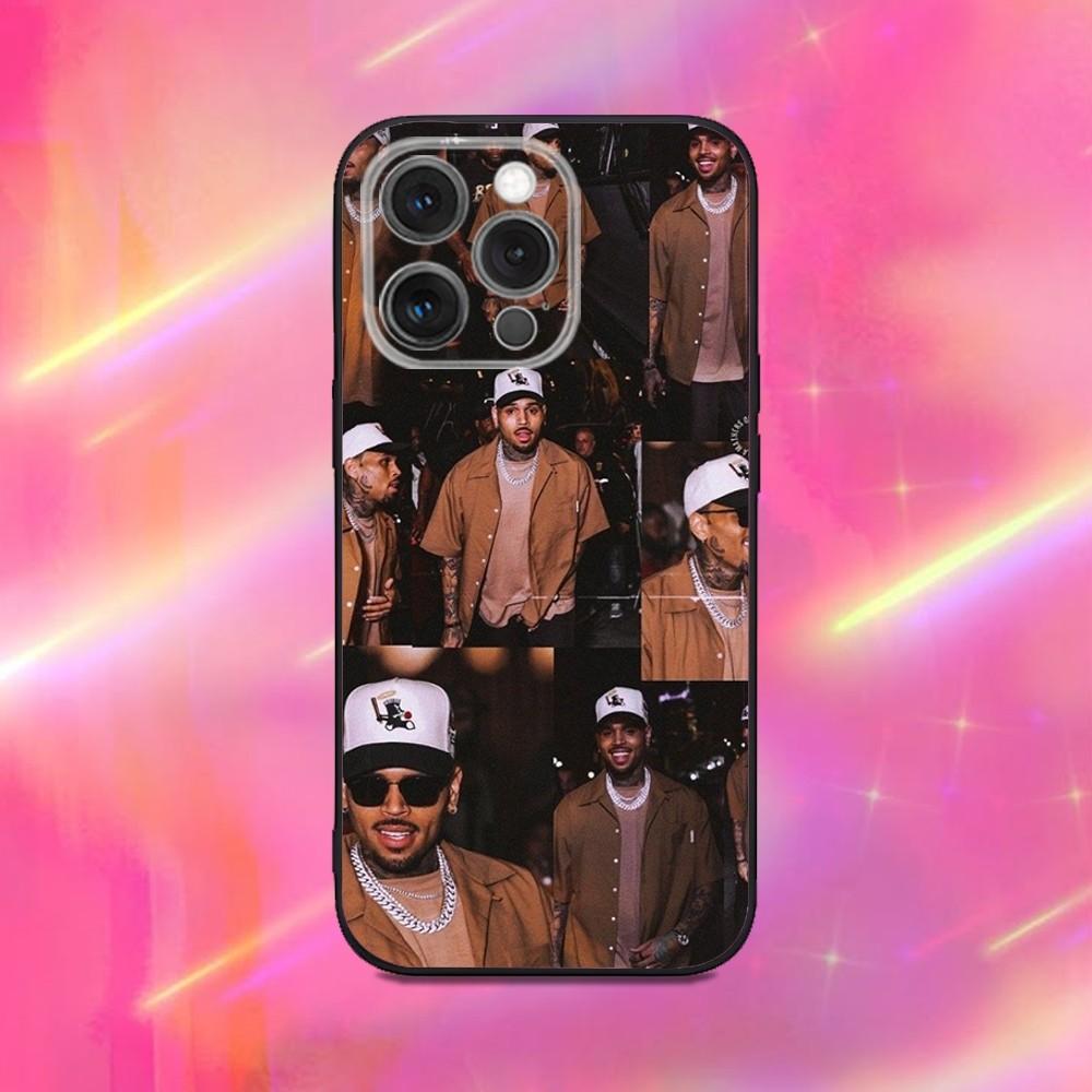 C-Chris B-Brown 11 Phone Case For iPhone 16,15,14,13,12,11,Pro,Max,Plus,X,XS,XR,SE,8,7,Mini,Soft Silicone Black Case