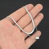 Unique Heart Pendent Necklace Double Layered Pendant Choker Stainless Steel Chain Choker Perfect for Fashionable Ladies