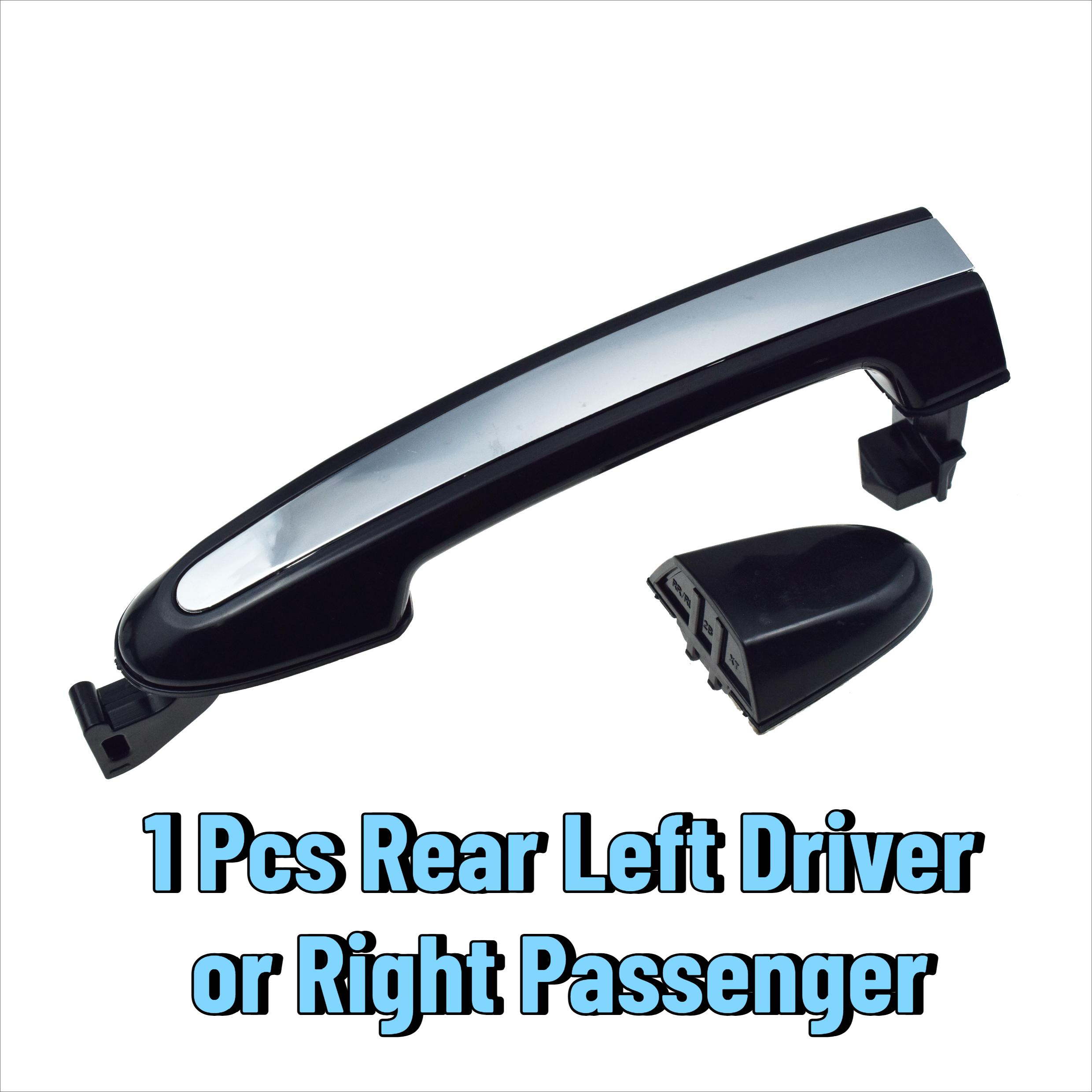 

1/2/4 Pcs For Hyundai Santa Fe 2.4L 3.5L 2007-2012 Outside Car Door Handle Chrome Front or Rear Left Driver or Right Passenger Rear Left or Right