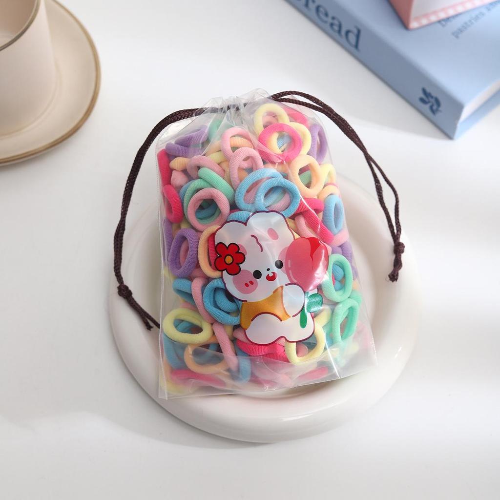 Small 2023 Baby Hair Ring: Cute Rubber Band Hair Accessories for Girls