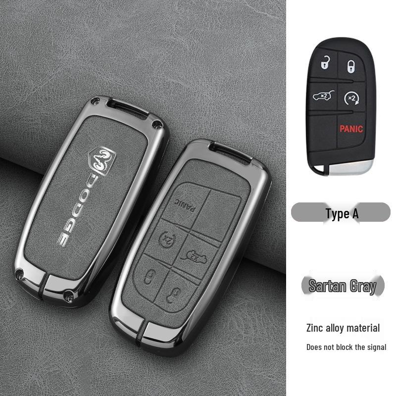 Dodge Journey Key Case for 2013-2016 Models - Metal Car Buckle Included