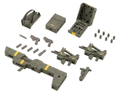 KOTOBUKIYA Modeling Support Goods Heavy Weapon Unit 53 Combat Cell Dark Green Total Length 120mm Plastic Model M.S.G Ver. Approx. Non-scale