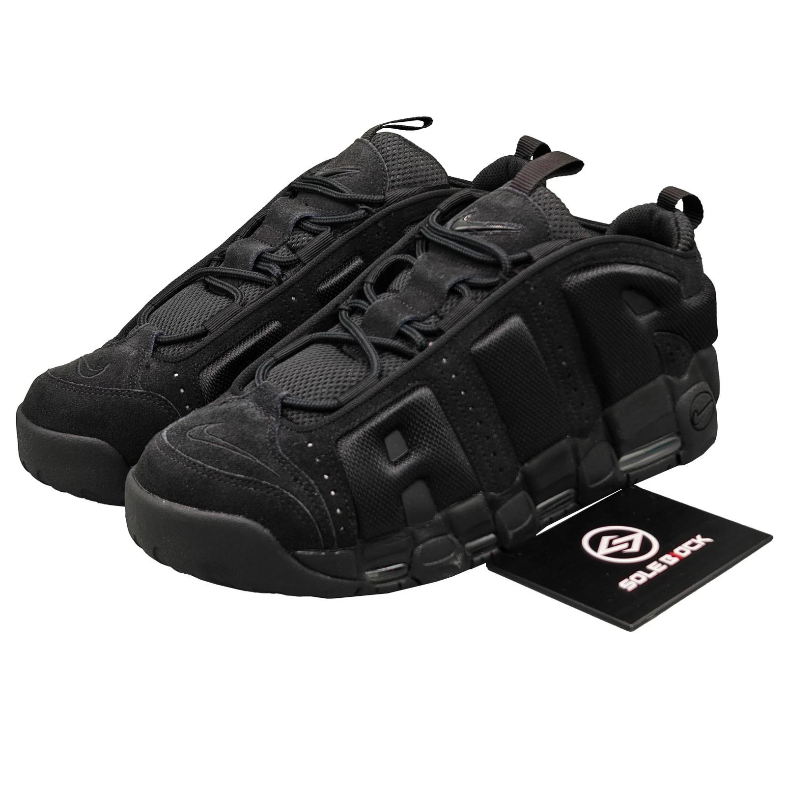 

Nike Air More Uptempo Low top Vintage Basketball Shoes Black IM6649-001 Men s Sizes EU 42