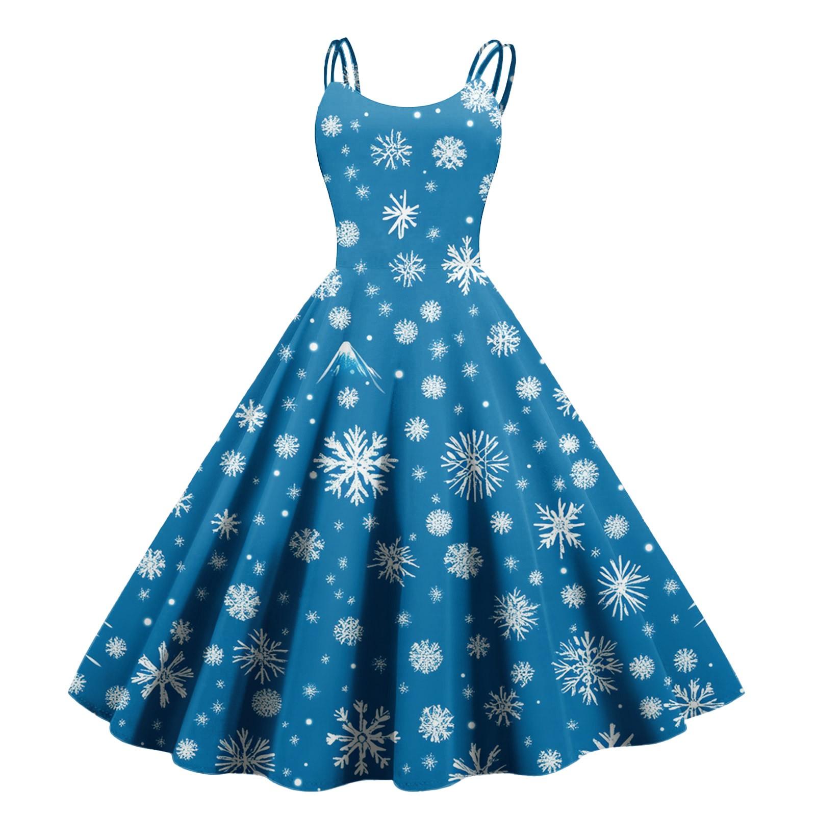 

Женское модное сексуальное коктейльное платье без бретелек с рождественским принтом в стиле панк, винтажное платье. XXXXL