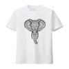 ElephanT T Shirt Bohemian Zoo Animal Save the Elephants Mandela for Lover Vintage Washed Soft Stretched Slightly Streetwear