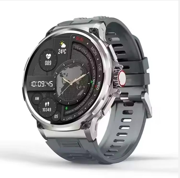 2025  New V69 1.85" Ultra HD Display Smartwatch Men 710 mAh Large Battery,400+ Watch Faces Smart Watch For Android iOS Phone
