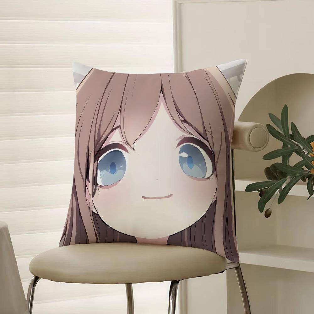 Anime Cartoon BanG Dream! It's MyGO!!-Cute Pillow Case Comfort Sofa Bed Silky elegant Invisible zipper Decorative cushion cover