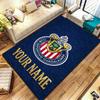 Chivas Crest Fan Gear Custom Name Carpet Rug For Living Room Bedroom Home Sofa Decoration Kids Play Nonslip Floor Mat