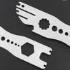 Bicycles Multitool for Maintenance and Repairs, Stainless Steels Multifunctional Bikes Wrench Bicycles Maintenance Tool