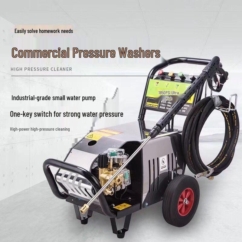 1200kg High-Pressure Car Washer with Powerful Water Pump and Brush