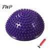 Kids Balance Ball Anti-Slip Thickened Base Hemispheric Massage Design Sensory Early Childhood Trainer Development Non-turning Preschool Activity Toy
