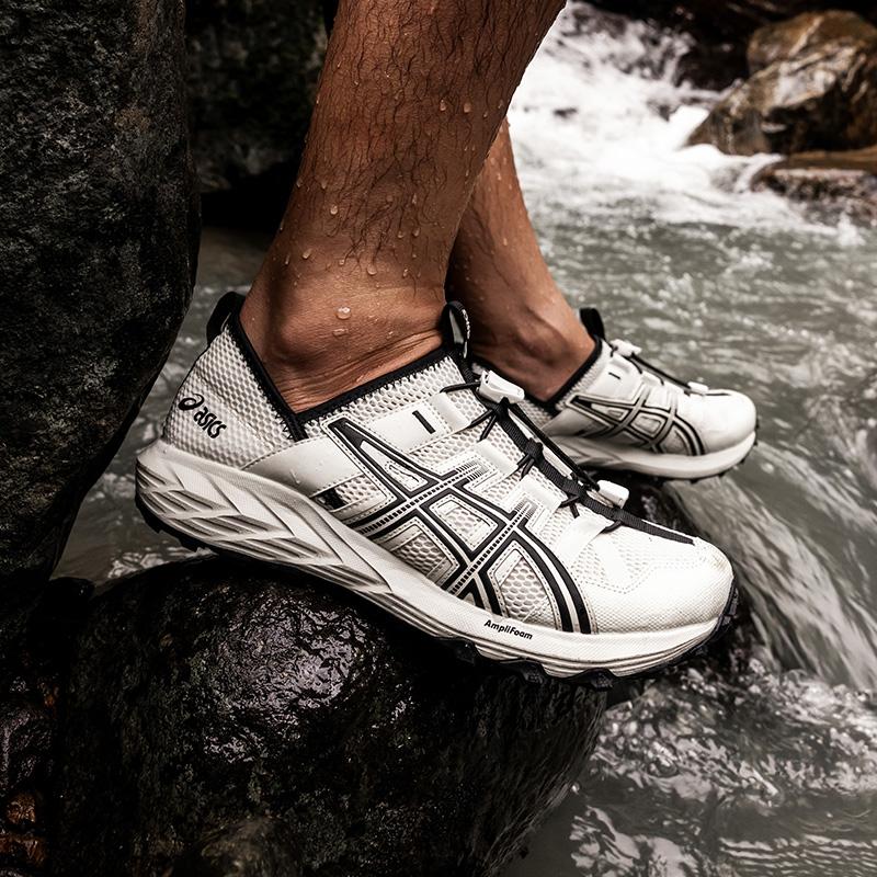 Asics Buty lifestyle Gel-Sonoma Tr Wygodne Trwałe Niskie Unisex Off-White 1203A719-201