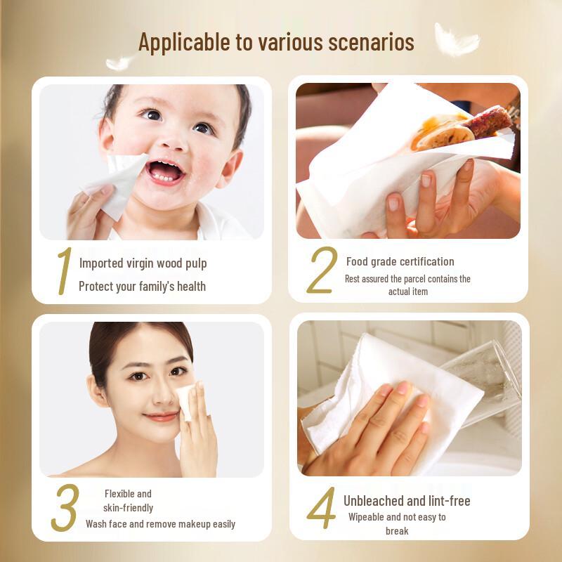 Jieyun 3-Ply Facial Tissues